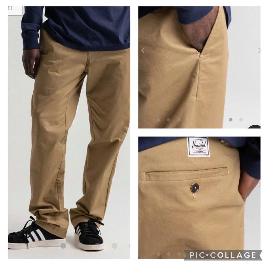 🇨🇦NWT HERSCHEL chino khaki 30